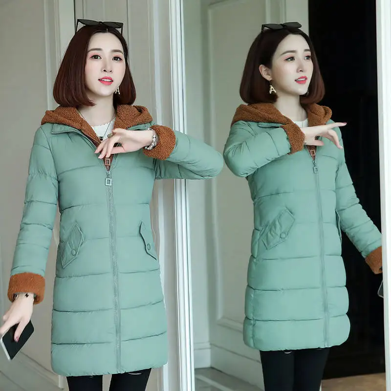 China producător supradimensionat cu gluga doamnelor geaca iarna puffer bumbac în jos jacheta femei La reducere! ~ Jachete & > Magazingrecesc.ro