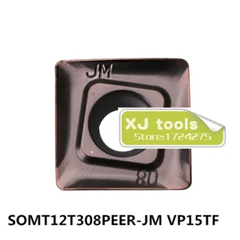 Transport gratuit 10buc SOMT12T308PEER-JM VP15TF Indexabile inserții de carbură în freză SOMT12T308PEER JM VP15TF