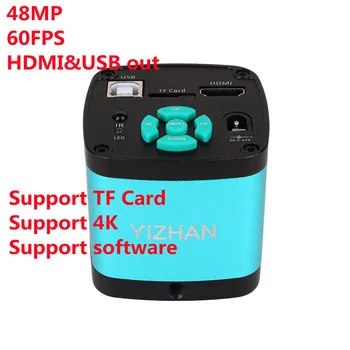 Full HD 48MP 2K 1080P 60FPS Industria Camera Video Pentru Microscop HIMD VGA HDMI-USB compatibil Producția Simultană de Reparații Telefon