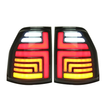 LED Stop Spate, Lampa Spate Asamblare Caz Pentru Mitsubishi Pajero Sport V93 V97 Fum Negru Culoare Lumina Dinamic