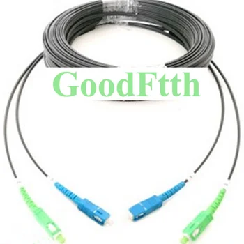 Drop Cablu Patch Cord SC/APC+SC/UPC-SC/APC+SC/UPC SM G657a 3X2mm 2 nuclee GoodFtth 100-500m